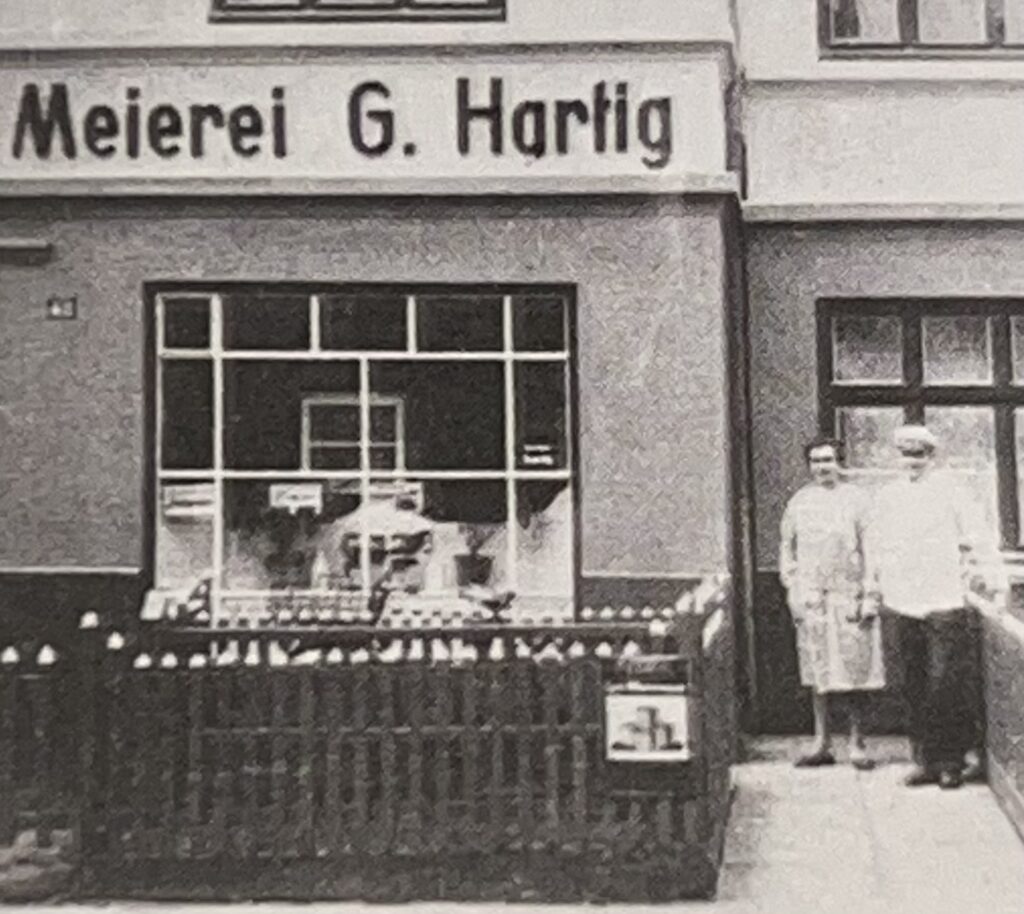 Altes Foto der Meierei