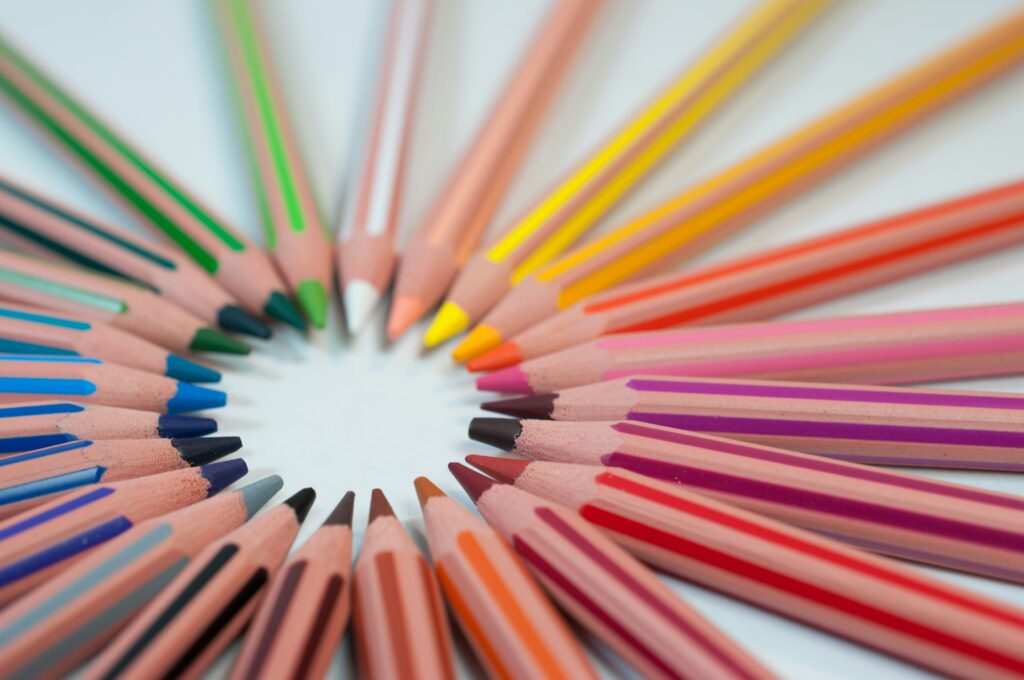 Bunte Stifte